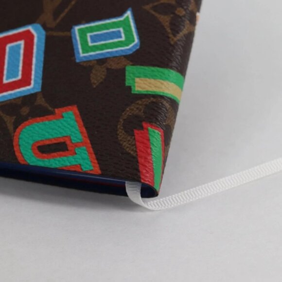 LOUIS VUITTON Monogram LVxNBA Kaye Clemence Note Cover GI0563 LV Auth 141174M - Picture 5 of 16